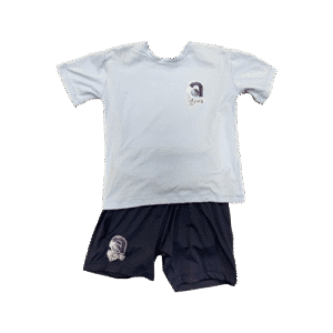 Conjunto Escolinha Tênis Masculino (Camiseta 84,00; Bermuda 90,00)