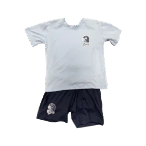 Conjunto Escolinha Tênis Masculino (Camiseta 84,00; Bermuda 90,00)